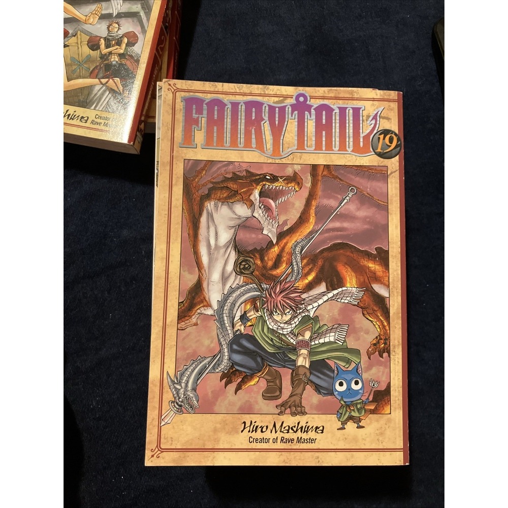 Fairy Tail Manga Hiro Mashima Kodansha Volumes 1 2 19 21 22 26 30 Lot - Picture 4 of 8